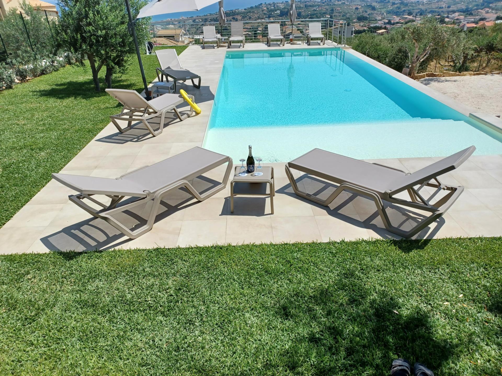 Vista piscina